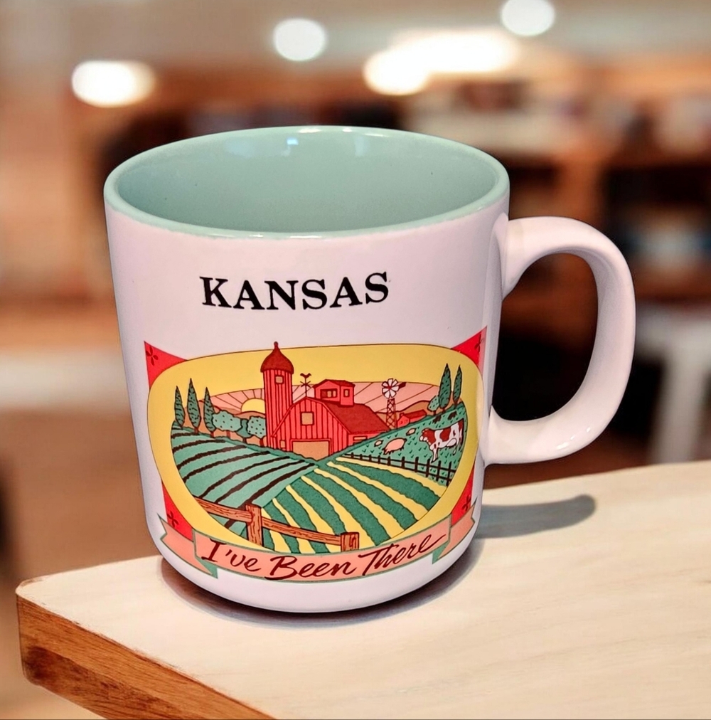 Papel Freelance Kansas I Was There Coffee Tea Cup/Mug Made in Korea